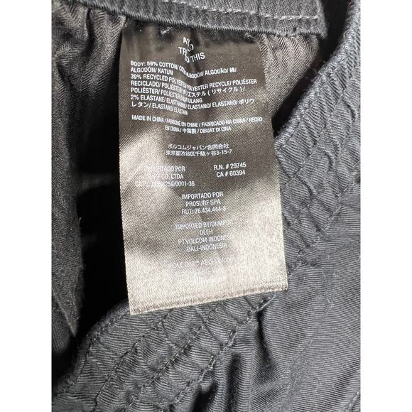 Volcom Men's True To This Frickin Jogger Pants Black ~ Size M - Picture 8 of 8